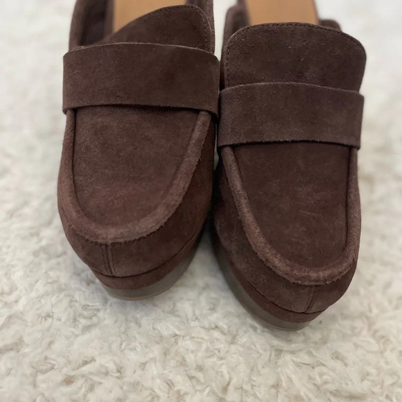 Splendid Vina leather platform clogs brown - Picture 4 of 9